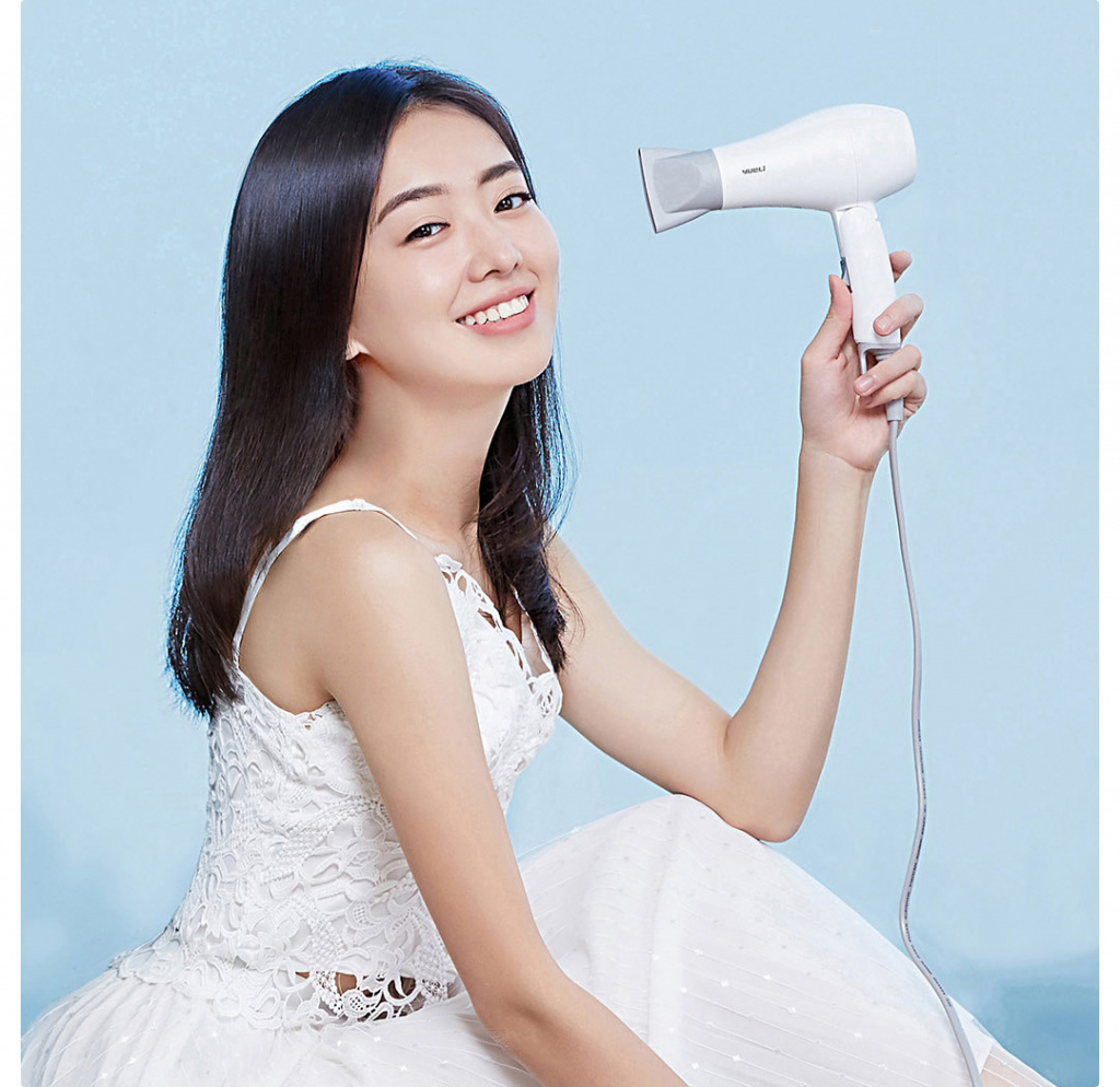 Фен для волос Xiaomi YueLi Travel Mini Hair Dryer в Бишкеке - Login.kg