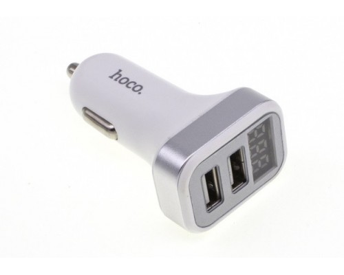Автозарядка на 2 USB Hoco Z3