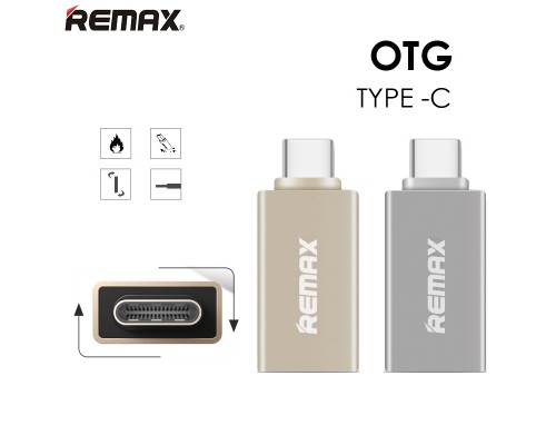 Переходник Remax OTG Type-C