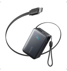 Внешний аккумулятор Anker Nano Power Bank 10000мАч, 45W, Built-In Retractable USB-C Cable