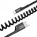 Кабель Baseus Fish Eye Spring Data Cable USB to Type-C (CATSR)