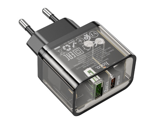 Зарядное устройство Hoco N34 PD 20W + QC3.0 Зарядное устройство Hoco N34 PD 20W + QC3.0