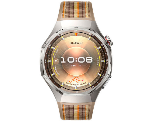 Смарт-часы Huawei Watch GT 6 Pro 46mm Brown Woven Strap