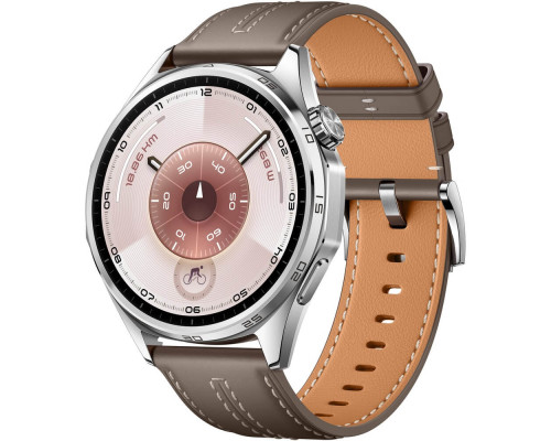 Смарт-часы Huawei Watch GT 6 46mm Leather Strap