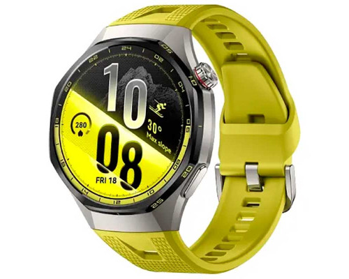 Смарт-часы Huawei Watch GT 7 Pro 46mm Yellow EaseCross Fluoroelastomer Strap