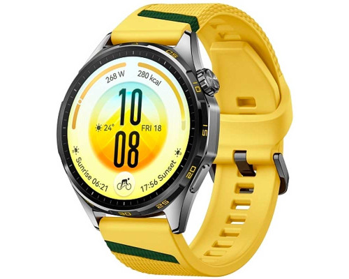 Смарт-часы Huawei Watch GT 7 46mm Yellow EaseCross Fluoroelastomer Strap