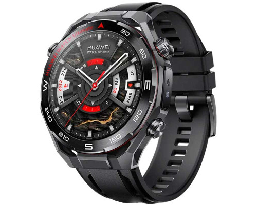 Смарт-часы Huawei Watch Ultimate 2 Black Fluoroelastomer Strap