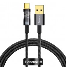 Кабель Baseus Explorer Series Auto Power-Off Fast Charging Data Cable USB to Type-C 100W