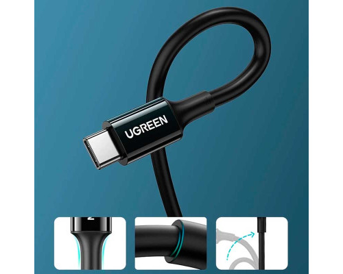Кабель Ugreen High Quality USB-C Cable US300 USB-C to USB-C 2.0 100W 1m (80371)