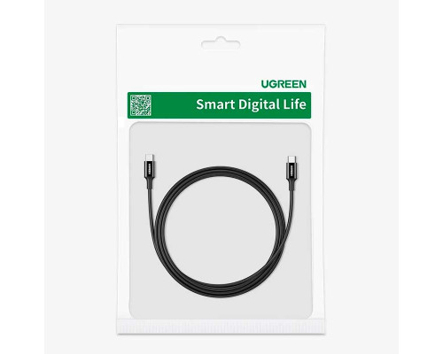 Кабель Ugreen High Quality USB-C Cable US300 USB-C to USB-C 2.0 100W 1m (80371)