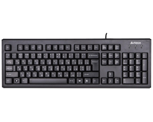 Клавиатура A4Tech KM-720 FN-KEY MULTIMEDIA KEYBOARD USB BLACK US+RUSSIAN