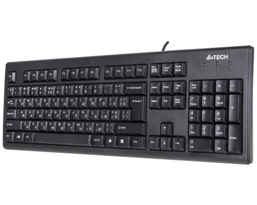 Клавиатура A4Tech KM-720 FN-KEY MULTIMEDIA KEYBOARD USB BLACK US+RUSSIAN