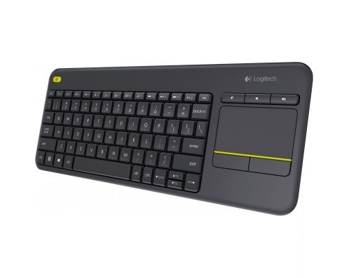 Беспроводная клавиатура Logitech K400 Plus со встроенной сенсорной панелью Multi-Touch