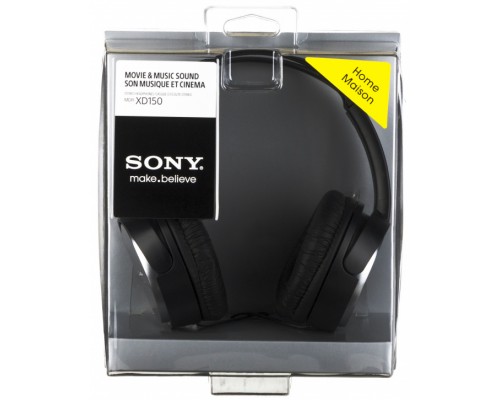 Проводные накладные наушники Sony MDR-XD150