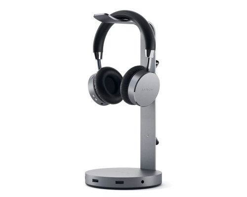 Подставка-хаб Satechi USB-C Headphone Stand Подставка-хаб Satechi USB-C Headphone Stand