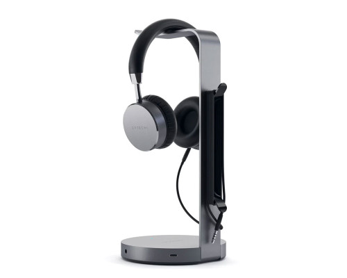 Подставка-хаб Satechi USB-C Headphone Stand Подставка-хаб Satechi USB-C Headphone Stand