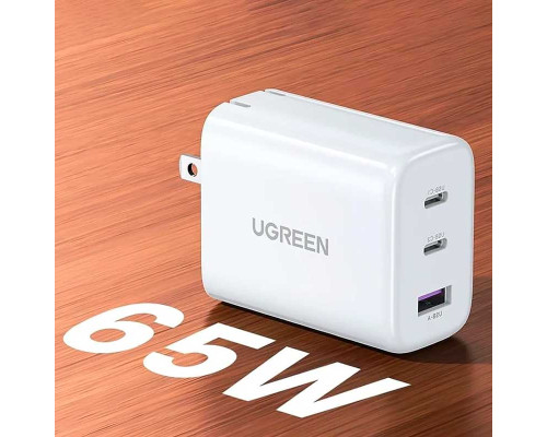 Зарядное устройство Ugreen 65W GaN Fast Charger (90263)