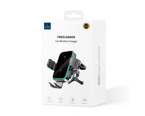 Беспроводное зарядное устройство Wiwu Freelander Car Wireles Charger 15W CH-313