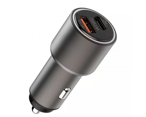 Автомобильное зарядное устройство Wiwu PC100 Type-C PD + QC3.0 Quick Charge Car Charger