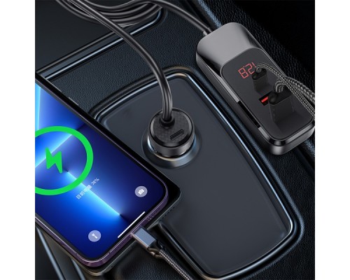 Автомобильная зарядка Wiwu Extend Car Charger Dual USB-A+Dual USB-C Wi-QC015
