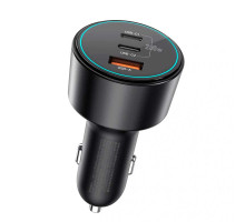 Автомобильное зарядное устройство Wiwu Starship USB-A+2USB-C Fast Car Charger Wi-QC026