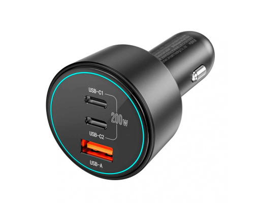 Автомобильное зарядное устройство Wiwu Starship USB-A+2USB-C Fast Car Charger Wi-QC026 Автомобильное зарядное устройство Wiwu Starship USB-A+2USB-C Fast Car Charger Wi-QC026
