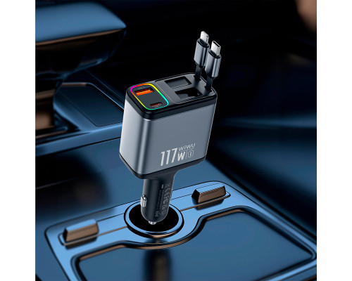Автомобильное зарядное устройство Wiwu Exeed Fast Car Charger (Wi-QC027) Автомобильное зарядное устройство Wiwu Exeed Fast Car Charger (Wi-QC027)