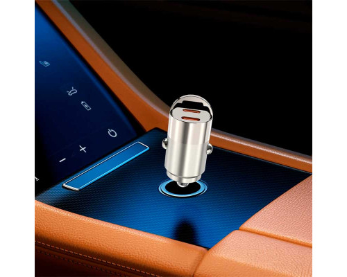 Автомобильное зарядное устройство Wiwu Nano Fast Charger USB-C (Wi-QC029) Автомобильное зарядное устройство Wiwu Nano Fast Charger USB-C (Wi-QC029)