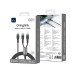 Кабель Wiwu 100W OringLink Series Nylon Braided Cable Wi-C071 C-C+C 1.2M