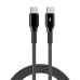 Кабель Wiwu Drualink USB-C to USB-C Cable (Wi-C075)