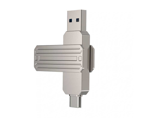 Флешка Wiwu Infinite 2 in 1 USB 3.2 Flash Drive 128GB Wi-FD003 Флешка Wiwu Infinite 2 in 1 USB 3.2 Flash Drive 128GB Wi-FD003