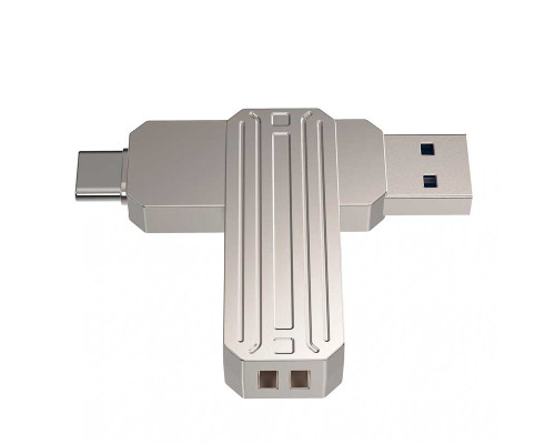 Флешка Wiwu Infinite 2 in 1 USB 3.2 Flash Drive 128GB Wi-FD003 Флешка Wiwu Infinite 2 in 1 USB 3.2 Flash Drive 128GB Wi-FD003