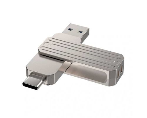Флешка Wiwu Infinite 2 in 1 USB 3.2 Flash Drive 128GB Wi-FD003 Флешка Wiwu Infinite 2 in 1 USB 3.2 Flash Drive 128GB Wi-FD003