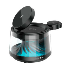 Колонка WIWU Flow 5 in 1 Wireless Charger with ambient light & speaker Wi-W039