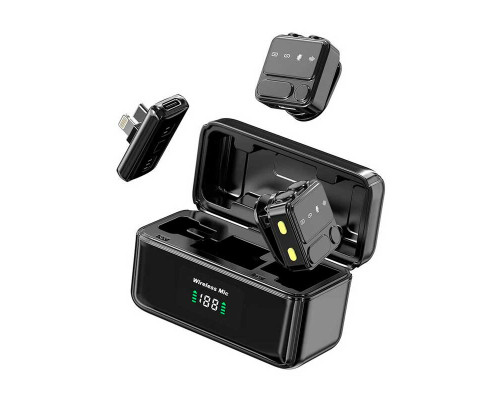 Беспроводной микрофон Wiwu Duo Wireles Microphone (Wi-WM005)
