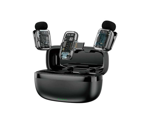 Беспроводной микрофон Wiwu ANC Outstanding sound reprodutcion quality (Wi-WM008)