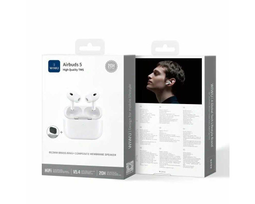 Беспроводные наушники Wiwu Airbuds 5 (4-mic ENC)