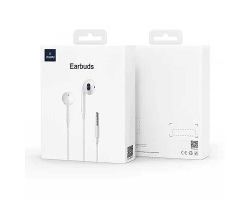 Проводные наушники Wiwu 3.5 Wired earphone EB101