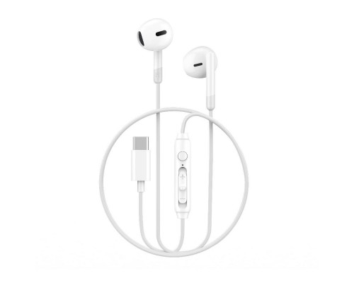 Наушники Wiwu Earbuds Type-C Jack Wired EB314