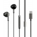 Наушники Wiwu Earbuds Type-C Jack Wired EB316