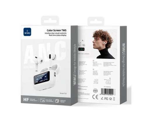Беспроводные наушники Wiwu T22 True Wireless Stereo