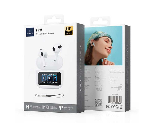 Беспроводные наушники WIwu T23 True Wireless Stereo