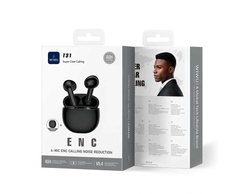 Беспроводные наушники Wiwu T31 ENC