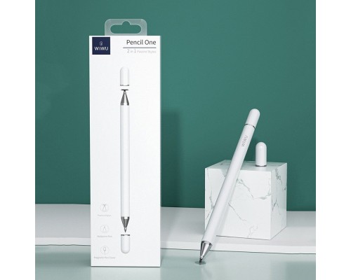 Стилус Wiwu Pencil One 2 in 1