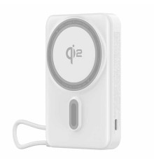 Внешний аккумулятор Wiwu Mag Pro Qi2.0 Magnetic Power Bank 10000mAh