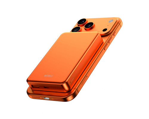 Внешний аккумулятор Wiwu Ultra Thin Magnetic Power Bank 10000mAh