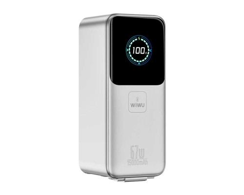 Внешний аккумулятор Wiwu(Повер банк) WiWU Power Mega Charger + Cable + Power Bank PM501 15000mAh