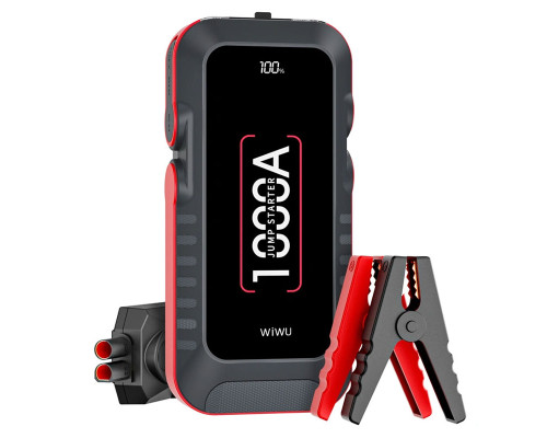 Пусковое устройство для автомобиля Wiwu Jump Starter Start Dead Vehicles in Seconds Пусковое устройство для автомобиля Wiwu Jump Starter Start Dead Vehicles in Seconds