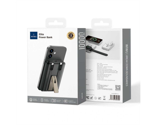 Внешний аккумулятор Wiwu Elite Power Bank 10000mAh Wi-P056