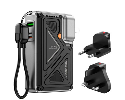 Внешний аккумулятор Wiwu Knight Series Power Bank 10000mAh 35W (Wi-P057)